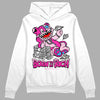 Pink Sneakers DopeSkill Hoodie Sweatshirt Born To Be Rich Graphic Streetwear - White