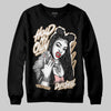 Nike Air Force 1 Low Canvas “Linen” DopeSkill Sweatshirt New H.M.O Graphic Streetwear - Black