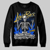 Royal Blue Sneakers DopeSkill Sweatshirt Laid Back Graphic Streetwear - Black