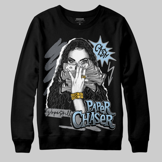 Jordan 5 Retro Wolf Grey (2026) DopeSkill Sweatshirt NPC Graphic Streetwear - Black