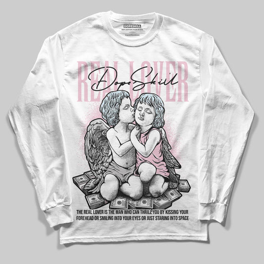 Jordan 5 OG “35th Anniversary” DopeSkill Long Sleeve T-Shirt Real Lover Graphic Streetwear - White