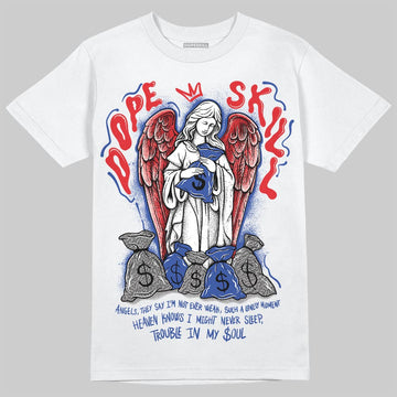 Jordan 3 “Seoul 2.0” DopeSkill T-Shirt Angels Graphic Streetwear - White