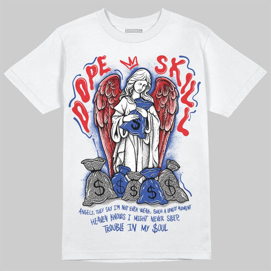 Jordan 3 “Seoul 2.0” DopeSkill T-Shirt Angels Graphic Streetwear - White