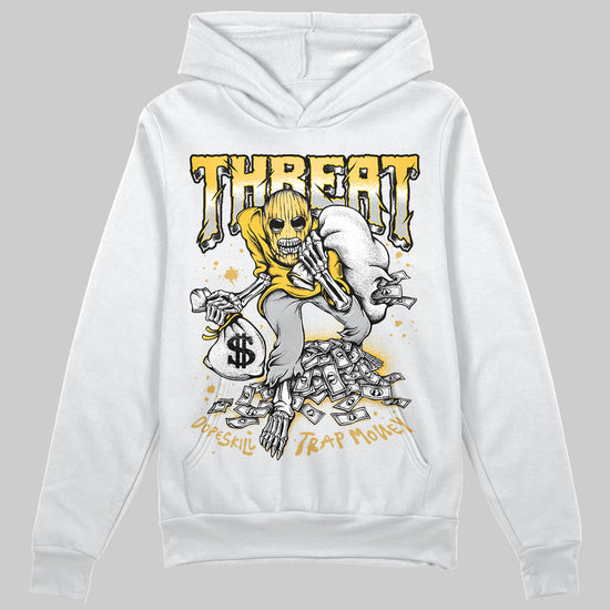 Jordan 12 "Phantom" DopeSkill Hoodie Sweatshirt Threat Graphic Streetwear - White