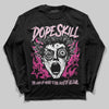 Pink Sneakers DopeSkill Long Sleeve T-Shirt Root of Evil Graphic Streetwear - black