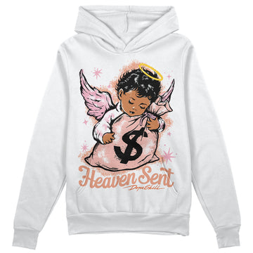 Jordan 11 Low “Legend Pink” DopeSkill Hoodie Sweatshirt Heaven Sent Graphic Streetwear - White