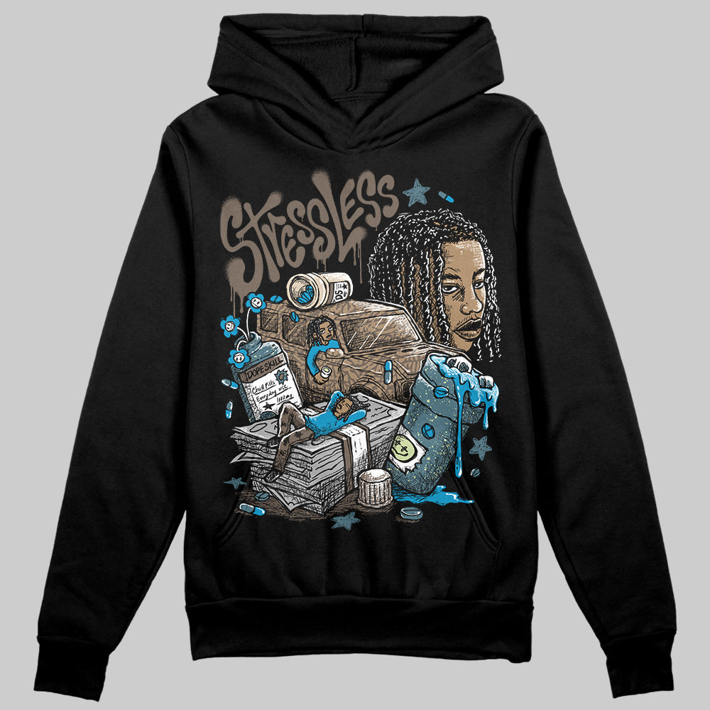Jordan 3 GS “We Outside” DopeSkill Hoodie Sweatshirt Stressless Graphic Streetwear - black