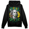 Green Sneakers DopeSkill Hoodie Sweatshirt Money Don't Lie Graphic Streetwear - Black