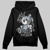 Jordan 5 Retro Wolf Grey (2026) DopeSkill Hoodie Sweatshirt Smile Through The Pain Graphic Streetwear - Black