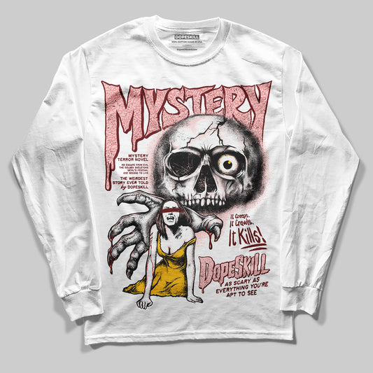 Jordan 3 Retro Valentine's Day Treat Yourself (2025) DopeSkill Long Sleeve T-Shirt Mystery Ghostly Grasp Graphic Streetwear - White