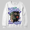 Jordan 5 OG “Grape” DopeSkill Sweatshirt Rolling in Money Graphic Streetwear - White 