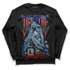 Travis Scott x Jordan 4 Retro 'Cactus Jack' DopeSkill Long Sleeve T-Shirt Life or Die Graphic Streetwear - Black