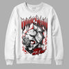 Jordan 1 Retro Low "Black Toe" DopeSkill Sweatshirt Money On My Mind Graphic Streetwear - White