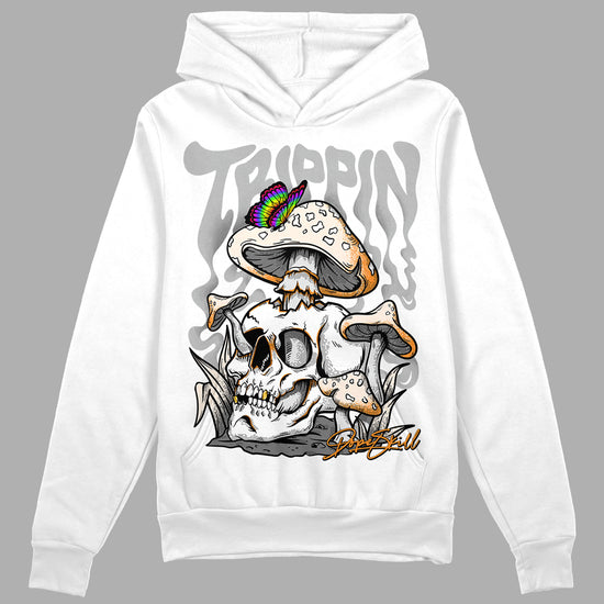 Dunk Low Cool Grey DopeSkill Hoodie Sweatshirt Trippin Graphic Streetwear - White