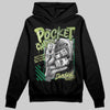 Foamposite Pro 'Pine Green' DopeSkill Hoodie Sweatshirt Pocket Change Graphic Streetwear - Black