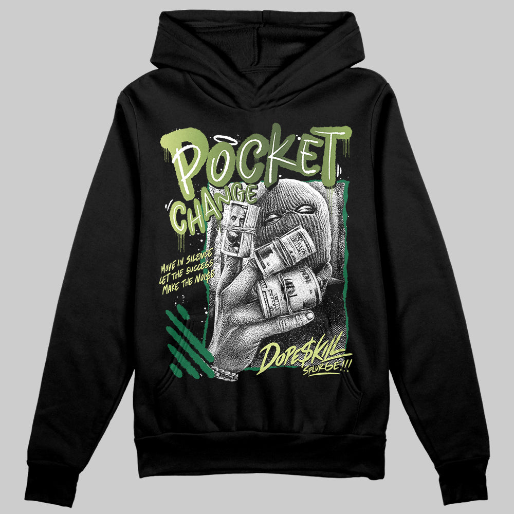 Foamposite Pro 'Pine Green' DopeSkill Hoodie Sweatshirt Pocket Change Graphic Streetwear - Black