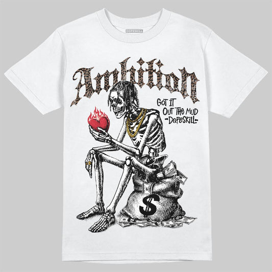 Jordan 3 "World’s Best Dad" DopeSkill T-Shirt Ambition Graphic Streetwear - White 