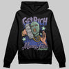 Jordan 1 Retro Low OG Zion Williamson Voodoo Alternate DopeSkill Hoodie Sweatshirt Get Rich Graphic Streetwear - Black