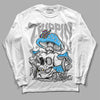 Dunk Low ‘Pure Platinum’ DopeSkill Long Sleeve T-Shirt Trippin Graphic Streetwear - White