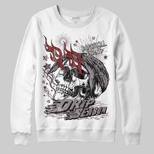 A Ma Maniére x Air Jordan 6 Retro “Smoky Mauve”⁠ DopeSkill Sweatshirt Drip Season Graphic Streetwear - White