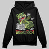 Foamposite Pro 'Pine Green' DopeSkill Hoodie Sweatshirt Born To Be Rich Graphic Streetwear - Black