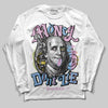 Jordan 5 “Year of the Snake” DopeSkill Long Sleeve T-Shirt Money Don't Lie Graphic Streetwear - White