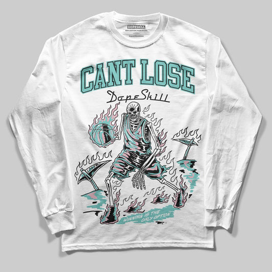 Jordan 11 Low "Igloo" DopeSkill Long Sleeve T-Shirt Cant Lose Graphic Streetwear - White