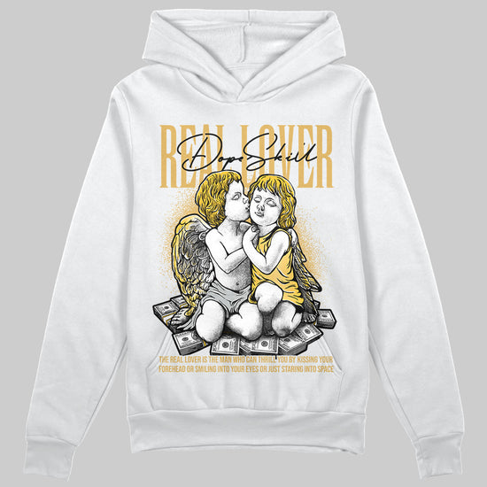 Jordan 12 "Phantom" DopeSkill Hoodie Sweatshirt Real Lover Graphic Streetwear - White