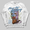 Jordan 5 “Year of the Snake” DopeSkill Long Sleeve T-Shirt Never Stop Hustling Graphic Streetwear - White