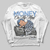 Jordan 4 WMNS 'Forget Me Not' DopeSkill Long Sleeve T-Shirt MOMM Graphic Streetwear - White