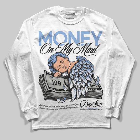 Jordan 4 WMNS 'Forget Me Not' DopeSkill Long Sleeve T-Shirt MOMM Graphic Streetwear - White