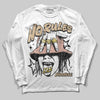 TAN Sneakers DopeSkill Long Sleeve T-Shirt No Rules Graphic Streetwear - White