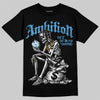 Jordan 11 Low University Blue DopeSkill T-Shirt Ambition Graphic Streetwear - Black