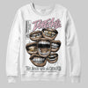 Air Max 95 OG “Pink Foam” DopeSkill Sweatshirt The Mouth With No Droughts Graphic Streetwear - White