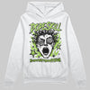 Neon Green Sneakers DopeSkill Hoodie Sweatshirt Root of Evil Graphic Streetwear - White