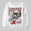 Jordan 40 “Dusty Rose” DopeSkill Sweatshirt Mystery Ghostly Grasp Graphic Streetwear - White 
