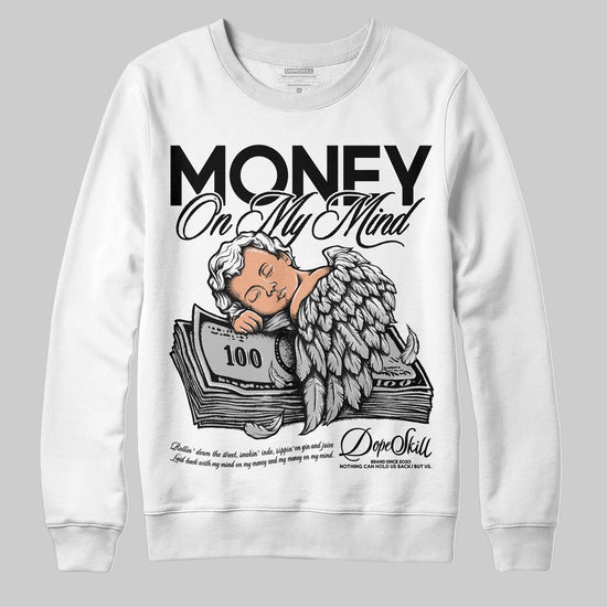 Jordan 10 OG “Steel” DopeSkill Sweatshirt MOMM Graphic Streetwear - White