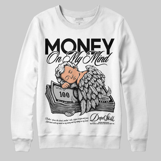 Jordan 10 OG “Steel” DopeSkill Sweatshirt MOMM Graphic Streetwear - White