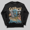 Jordan 11 City Pack “H-Town” DopeSkill Long Sleeve T-Shirt Get Rich Graphic Streetwear - black