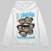 Jordan 3 GS “We Outside” DopeSkill Hoodie Sweatshirt The Mouth With No Droughts Graphic Streetwear - White 