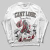 Jordan 4 Retro Cave Stone DopeSkill Long Sleeve T-Shirt Cant Lose Graphic Streetwear - White 
