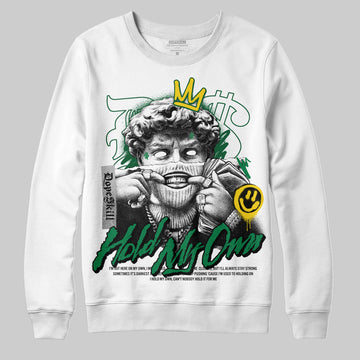 Green Sneakers DopeSkill Sweatshirt In My Way Graphic Streetwear - White