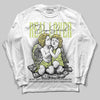 Jordan 4 GS “Light Lemon Twist” DopeSkill Long Sleeve T-Shirt Real Lover Graphic Streetwear - White