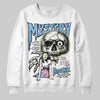 Jordan 5 “Year of the Snake” DopeSkill Sweatshirt Mystery Ghostly Grasp Graphic Streetwear - White