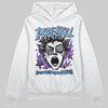 PURPLE Sneakers DopeSkill Hoodie Sweatshirt Root of Evil Graphic Streetwear - White