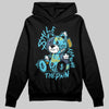 Jordan 11 Retro Gamma Blue (2025) DopeSkill Hoodie Sweatshirt Smile Through The Pain Graphic Streetwear - Black