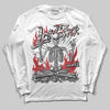 Jordan 8 Retro Bugs Bunny (2025) DopeSkill Long Sleeve T-Shirt Laid Back Graphic Streetwear - White