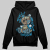 Jordan 3 GS “We Outside” DopeSkill Hoodie Sweatshirt Smile Through The Pain Graphic Streetwear - Black