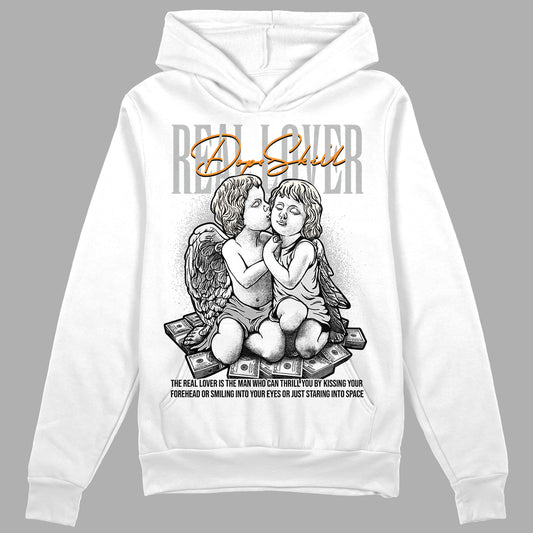 Dunk Low Cool Grey DopeSkill Hoodie Sweatshirt Real Lover Graphic Streetwear - White