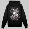 A Ma Maniére x Air Jordan 6 Retro “Smoky Mauve”⁠ DopeSkill Hoodie Sweatshirt Smile Through The Pain Graphic Streetwear - Black